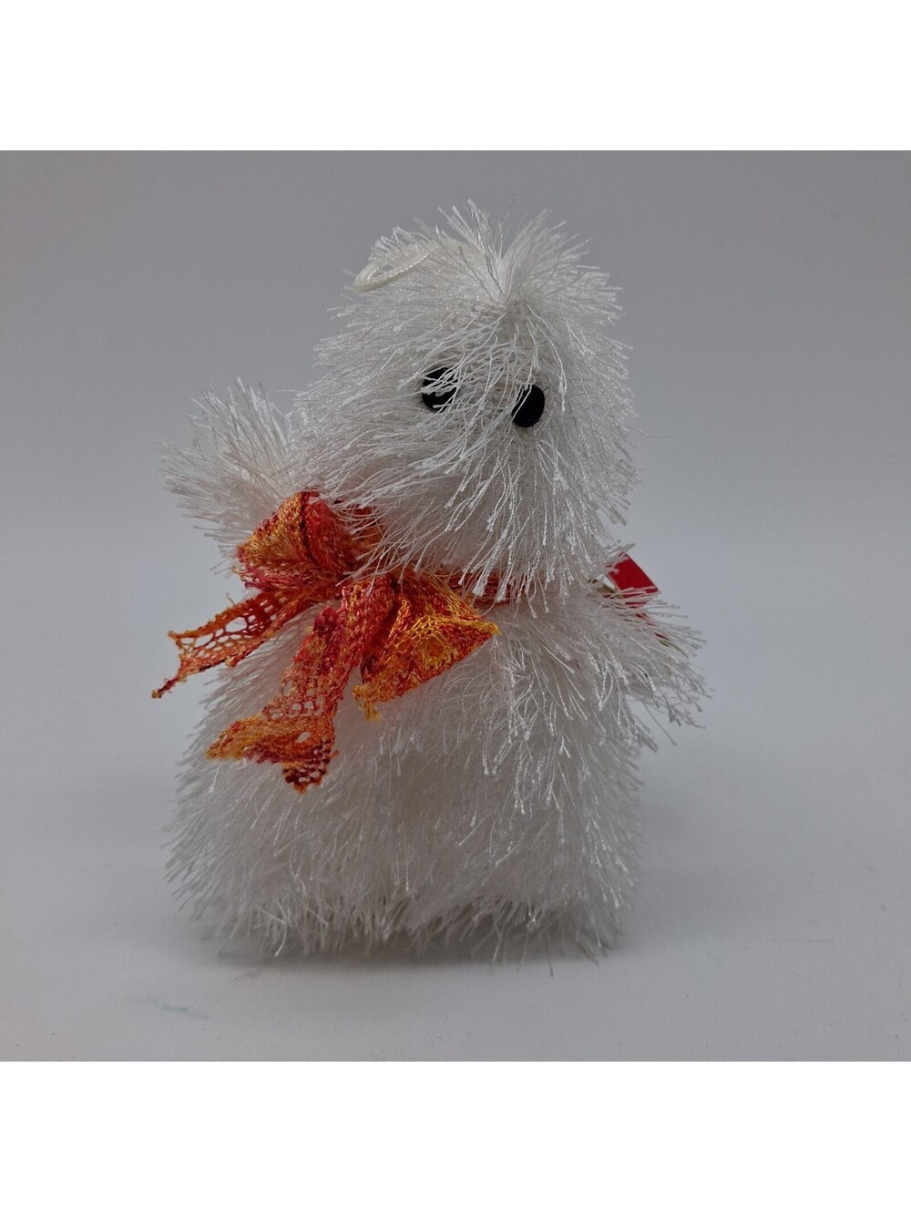 TY Beanie Baby Quivers Ghost Bear 2003 Halloween White Plush MWMT Retired